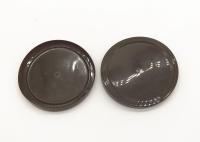 Tampa do PE da espessura de 0.25mm/cilindro reusável ou tampas plásticas redondas da lata de lata