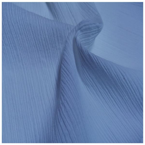 40S Gauze Crinkle Cotton Fabric Woven 100% Cotton Tie Dyed Crepe Gauze Fabric for Underwear Shirt Nightwear Garment
