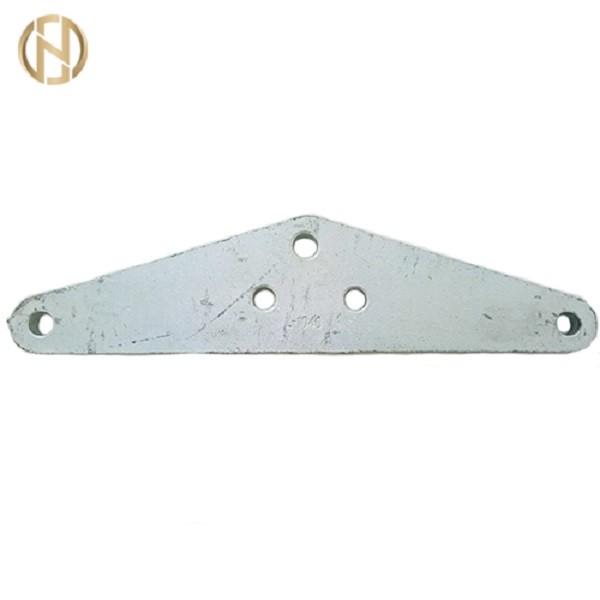 Power Fitting LV  Type hot dip galvanized steel Plate Ploe accessories