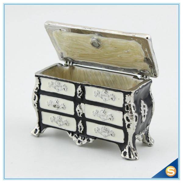 European Style Large Storage Desk Shape Trinket Box Creative Retro Jewelry Box SCJ816