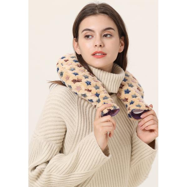 1.5L Botella de agua caliente fría Bolsa en forma de U Reutilizables bolsas calientes y frías para el dolor