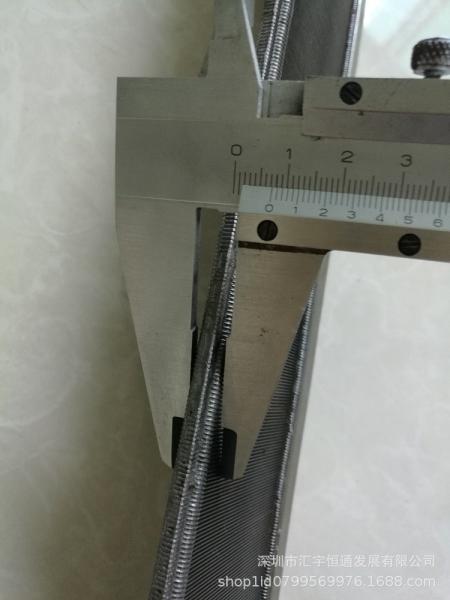 Steel Reed For Hook And Loop Loom Hook And Loop Machine Parts
