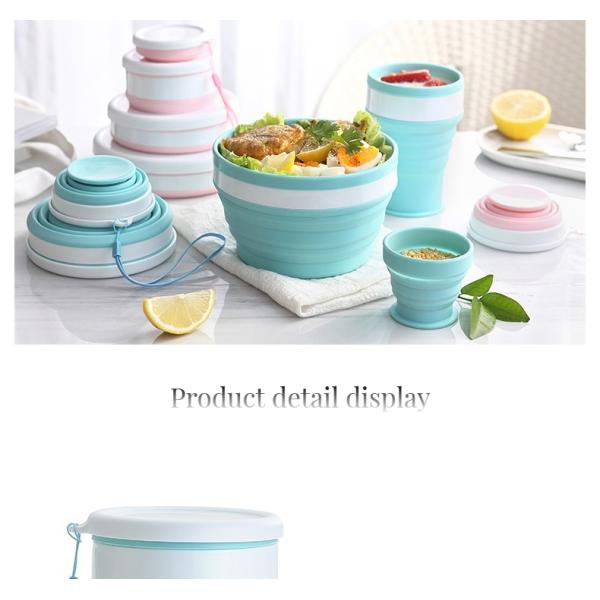 Novel Style Outdoor Folding Water Cup for Sports and Travel Tea Cup Camping Novel Design