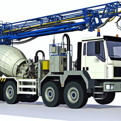 335kW Power Weight 54000kg  67m HB67K Concrete Pump Truck