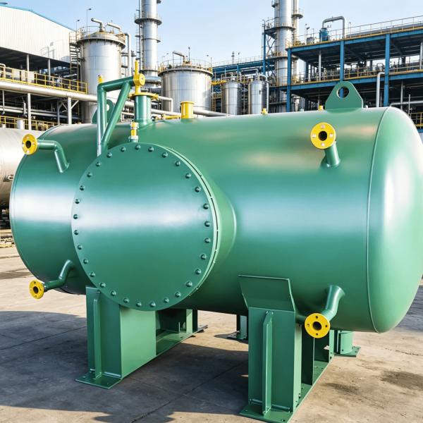 High Pressure Resistance Pressure Vessel with Precise Sizing and Structural Integrity for Industrial Applications