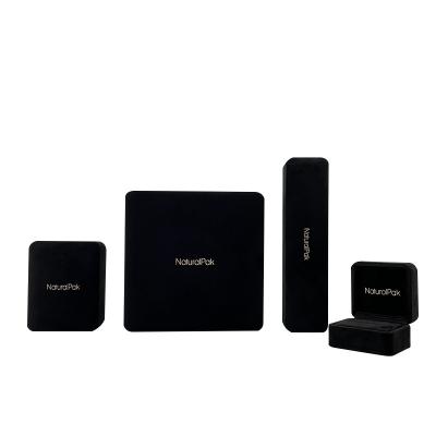 Clamshell Luxury Jewelry Packaging Boxes Personalised Jewellery Box For Earrings