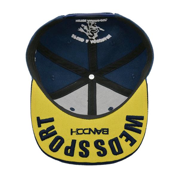 O algodão Bill Gorras liso 3D bordou chapéus do Snapback para homens
