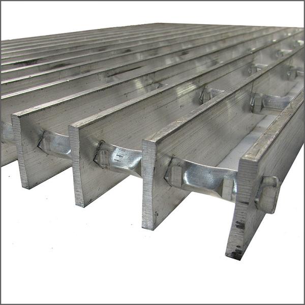 6063 T6 Industrial Platform CE Passed Aluminum Bar Grating