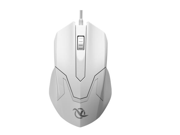 Ergonomic Portable Wired Mouse Fixed DPI Anti Slip Injection Foot Comfortable Grip Daily Use Computer Office Mice
