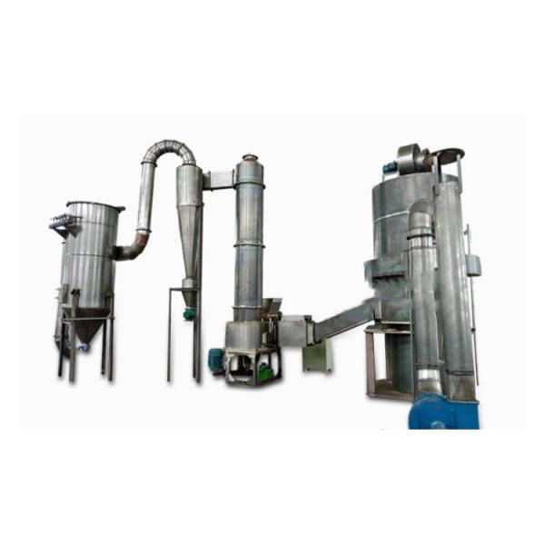 Revolving Vaporization Spin Flash Dryer Machine Airflow For Chemical Industry