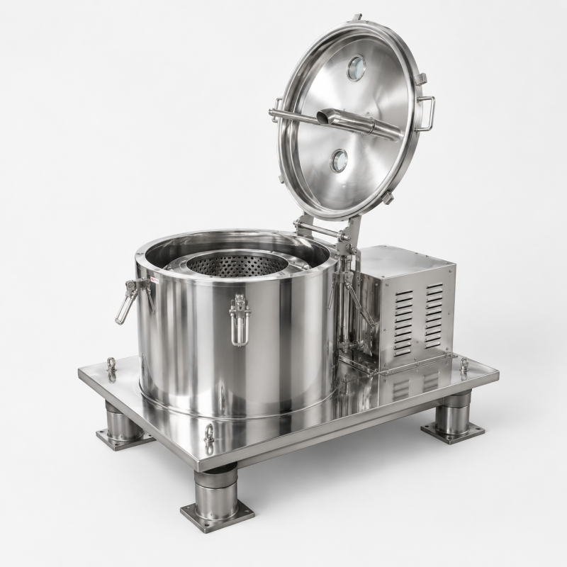 Top Discharge Centrifuge for Filterable Catalyst Slurry Recovery