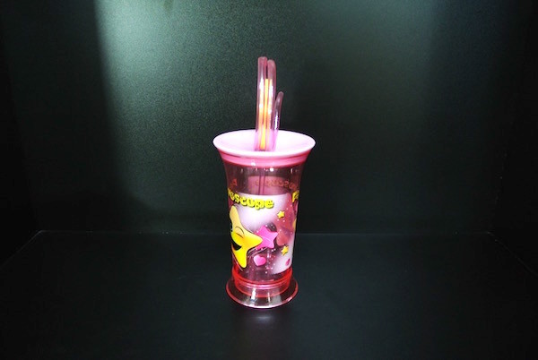 Pink Star Style Cartoon CharacterDrinking Water Bottle 8.5 Inch  As Gift For Children Made By As