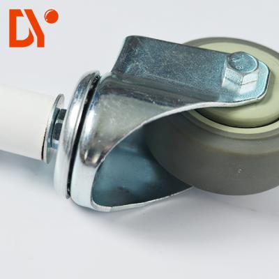 5 Inch Heavy Duty Locking Casters , Polyurethane Heavy Duty Industrial Casters