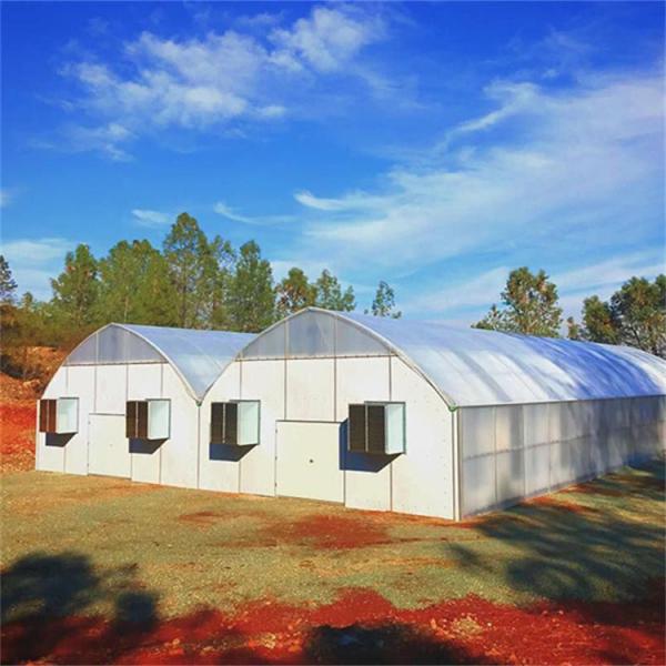 Автоматическая затемненная теплица BAOLIDA 20 X 40 из поликарбоната