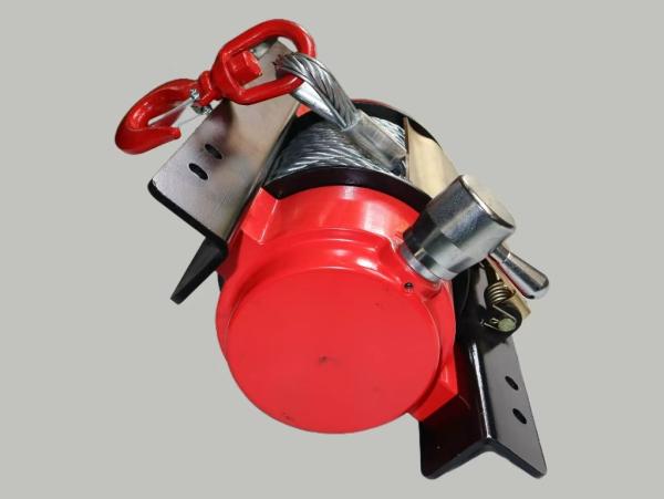 hydraulic winch for crane beam