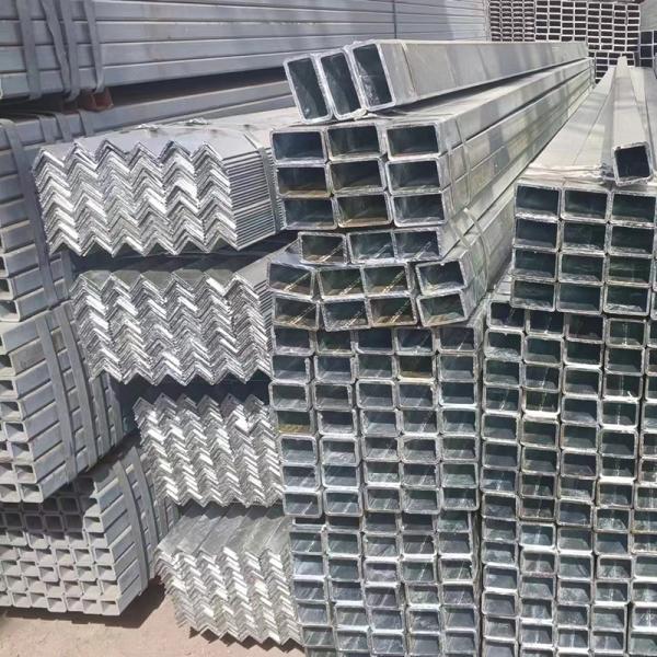Customization Length Galvanised Rectangular Tube Hot Rolled Zinc Coating 40-275g/M2