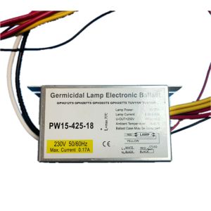 балласт 220v УЛЬТРАФИОЛЕТОВОЙ лампы утюга 15w электронный - 240v для UVC обеззараживания