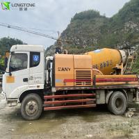 Le camion a monté la ligne concrète utilisée pompes, le pompage 186Kw concret industriel