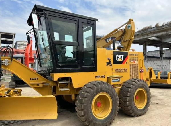 Used Land Grader Machine 140K With CAT Engine 19000 KG In Excellent Condition