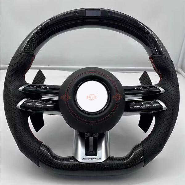 M-er-cedes carbon fiber LED steering wheel ACEGS-Class GLC GLS modified version
