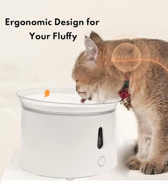USB Powered Automatic Circulation Filter Cat Fountain for Smart Pet Water Dispenser