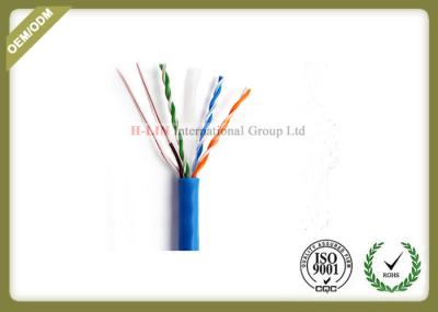 Indoor 23AWG UTP CAT6 Network Lan Cable with  Bare Copper  PVC/LSZH Jacket