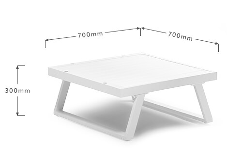 Modern Aluminum Frame Patio Furniture Sun Lounger for Garden Sofa Sectional Lounge Set