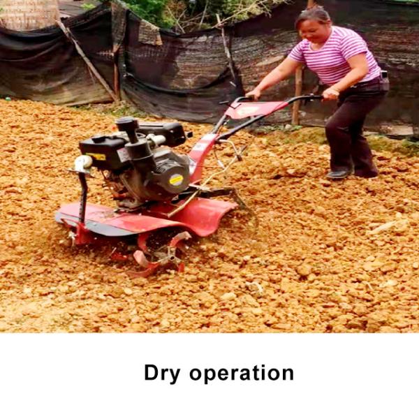 Versatile Four-Wheel Drive Mini Cultivator for Paddy Field and Dry Land Cultivation