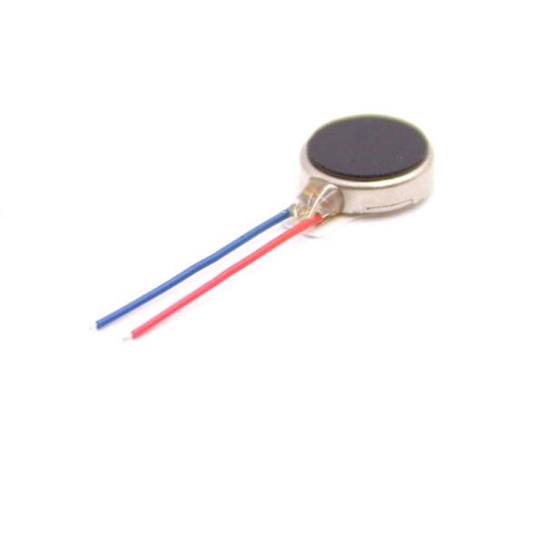Coin Style Mini Flat Vibrating Motor 3V For Automatic Door Locks