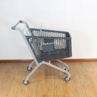 100L Professional Manufacturer Of European SGS Certification Plastic Shopping Carts
