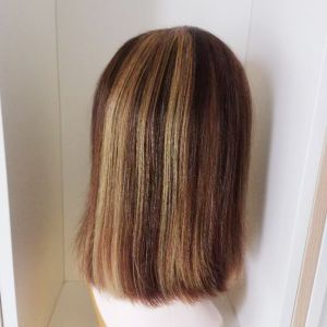 Fashion 100% Virgin Bob Wig Human Hair Lace Wigs 4*4 Front Lace Wig