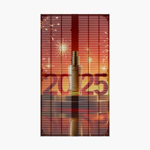 DC5V Transparent LED Screen Display Customized High Brightness Grille LED Screen