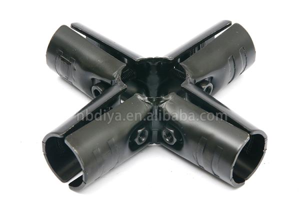 2.3 mm épaisseur SPHC métal noir électrophoresis joints de tuyaux maigres résistant à la rouille