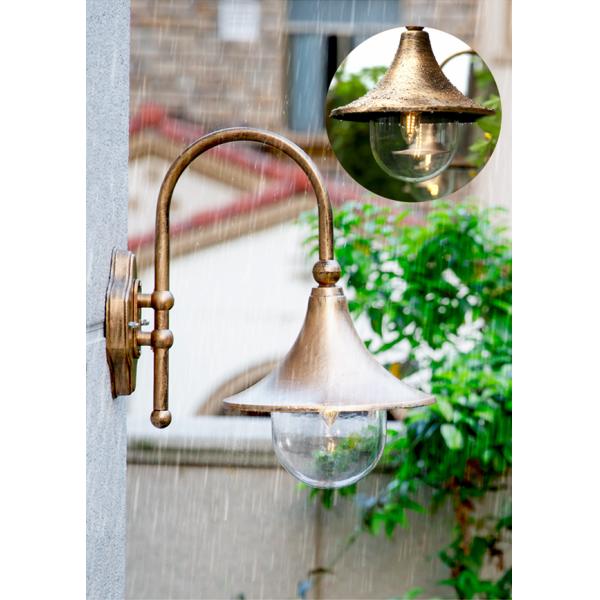 Rustic Waterproof garden outdoor wall lamp Large speaker wall lamp(WH-HR-58)