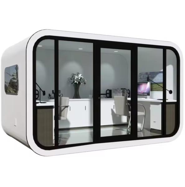 Couleur personnalisée Maison de cabine de pommes de 20 pieds avec salle de bain séparée sèche et humide