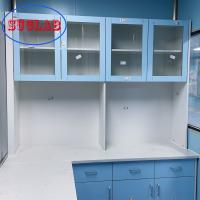 Le Cabinet de mur acide de meubles de laboratoire d'hôpital de preuve imperméabilisent pratique