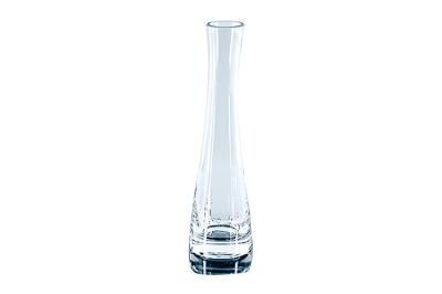 Vasos de vidro fundidos do cilindro da boca para o presente de casamento da decoração da casa