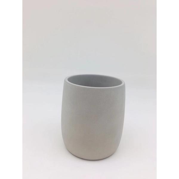 Круглый цемент аксессуары для ванной комнаты набор 6 штук натуральный роскошный аксессуары для ванной комнаты набор