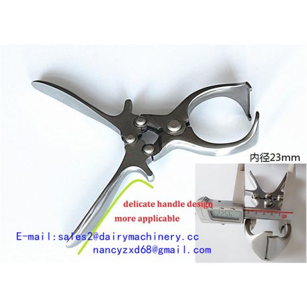 Бескровный кастратор из нержавеющей стали для скота, щипцы для кастрации свиней, быстрый и эффективный