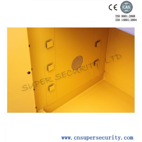 Шкаф хранения красных чернил краски химический на горючие жидкости 60 галлонов освобождает обязанности