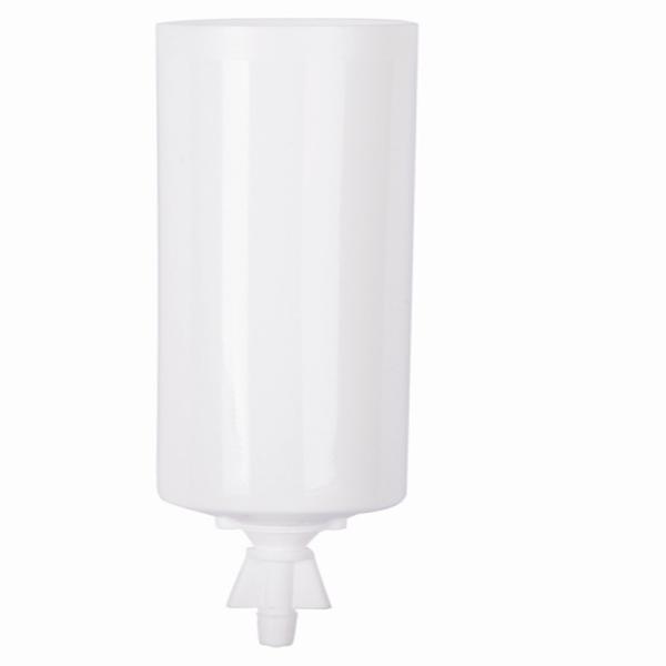 frosted white plastic bottle manufacturers in stock Silver Transparent oval hot tubes 50ml