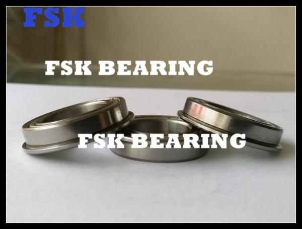 F603ZZ F6901ZZ Flange Miniature Ball Bearing Chrome Steel / Stainless Steel / Carbon Steel
