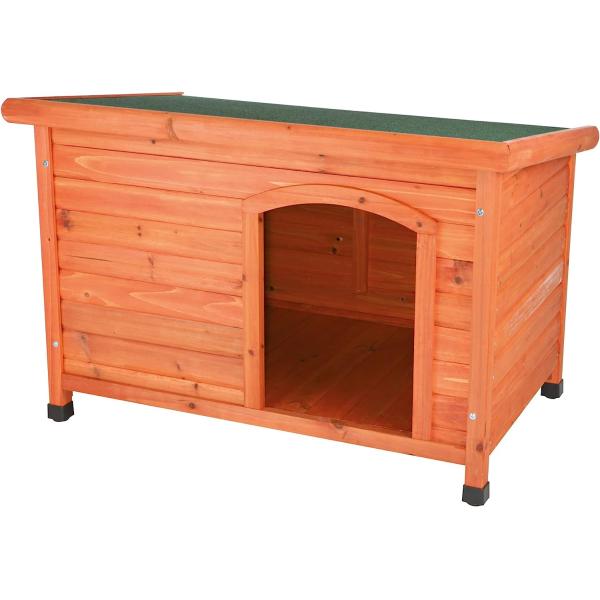 Functional Outdoor Dog House for Small Medium Large Dogs Wood Material and Chew Proof