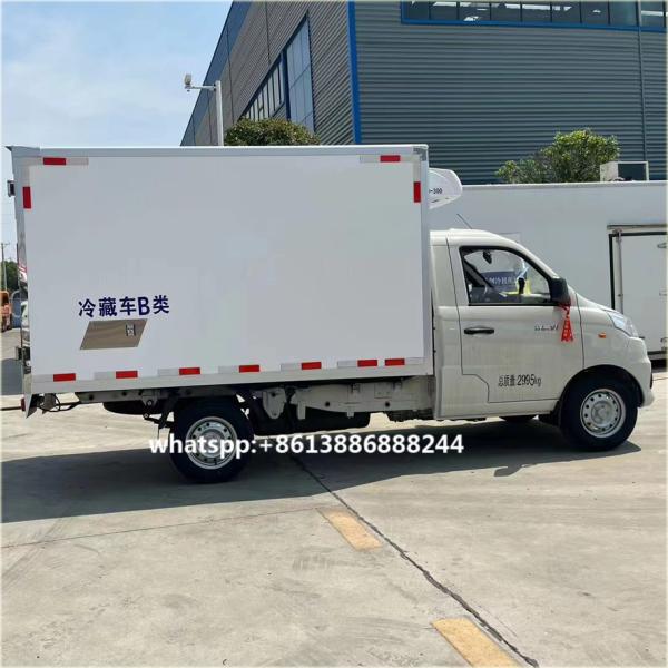 La version à essence la plus vendue de FOTON d'un camion réfrigéré miniature