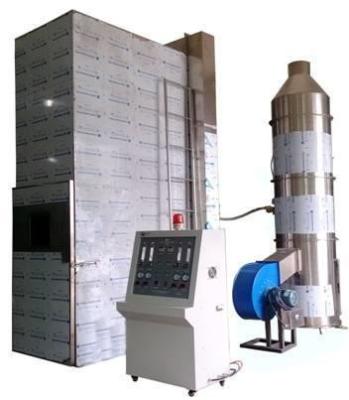 Durable Flammability Testing Equipment Bunched Cable Vertical Flame Spread Test