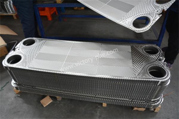Heat Exchanger APV Plates 0.5mm 1.00mm Thickness Stainless Steel Material