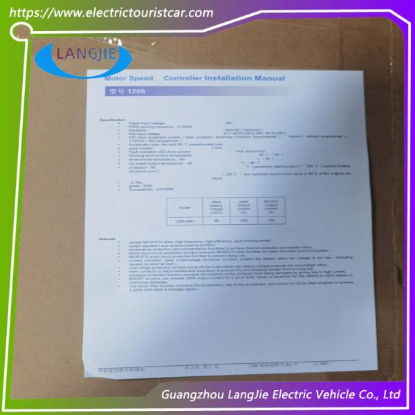 Control de motor TXT de Ezgo 1206-4301 36V 350A Pds 5 pin controlador 2586g09 1206-4301