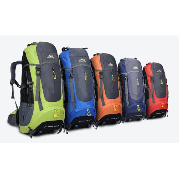 Large 45L Waterproof Hiking Backpack 500PCS Lightweight Packable Backpack