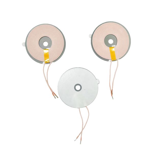 Wireless Charging Coil with 15W High Power 6.5µH Inductance and Integrated Magnetic Design for Efficient Charging