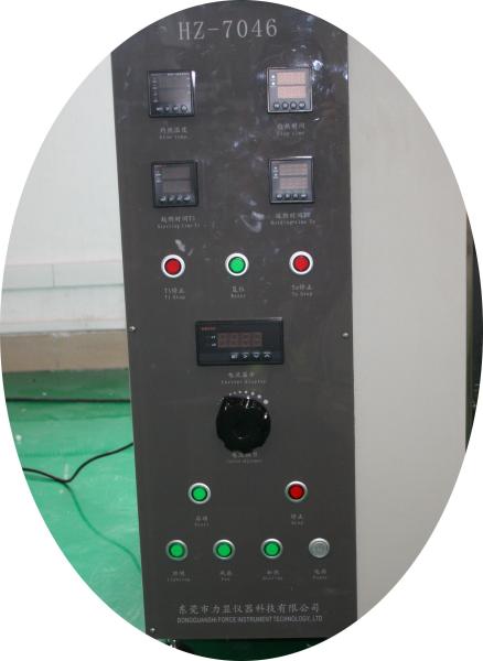 Electronic Instruments Glow Wire Tester Equipment Hot Into The Depth 7mm + 0.5mm (Adjustable) Precision Class: 0.5